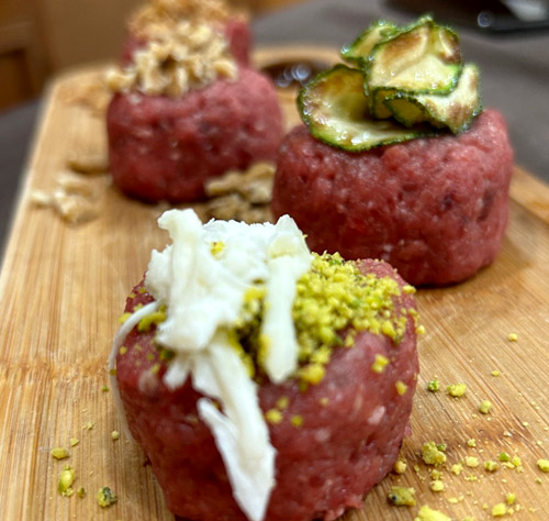 da Gustoso | battuto di manzo da Gustoso | battuto di manzo